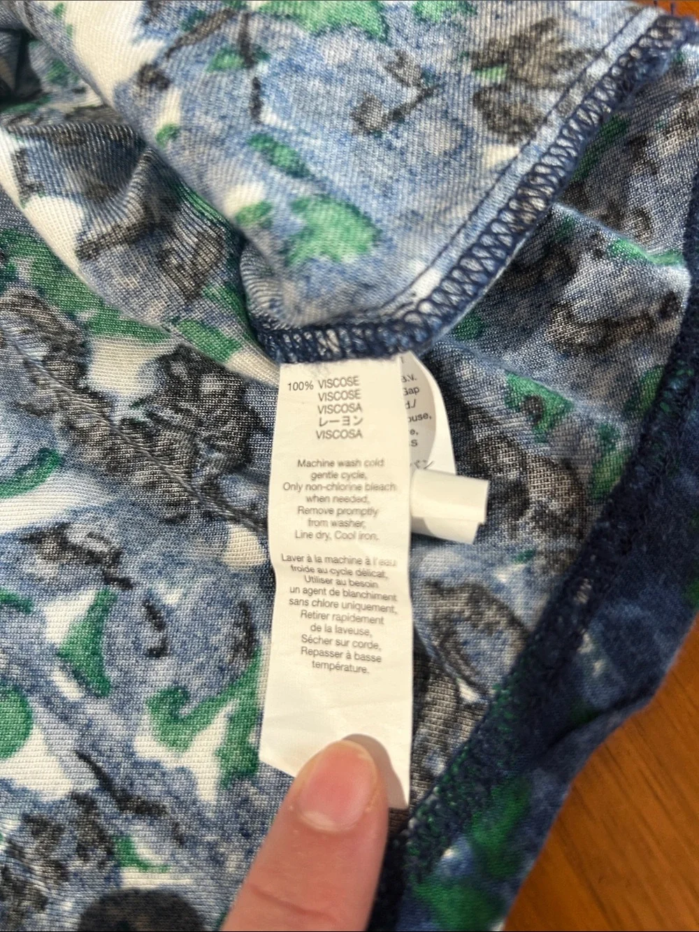 GAP Floral Pleated Skirt